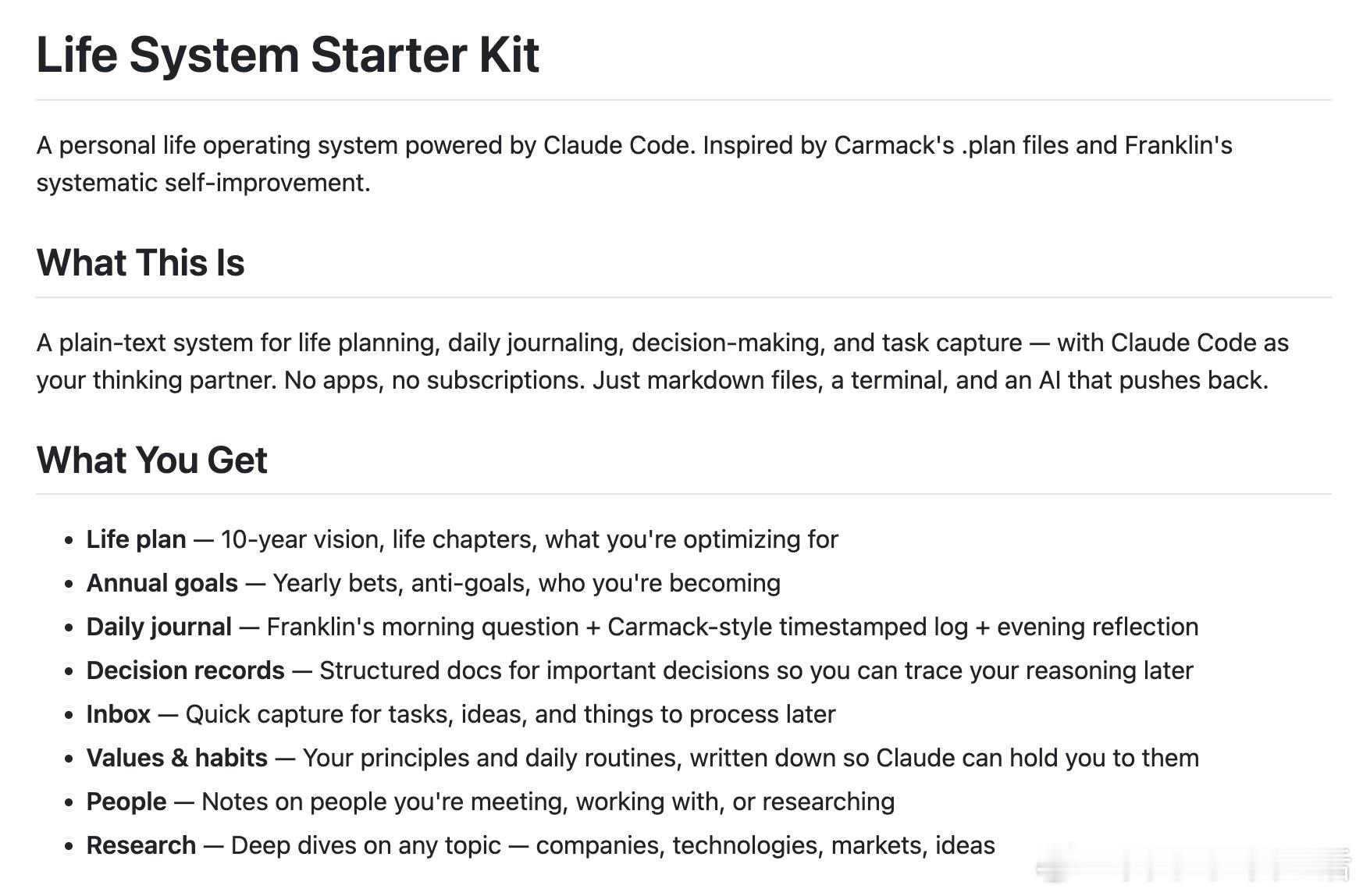 日常记录、目标规划、决策跟踪三合一？最近发现了一个超赞的开源项目——Life S