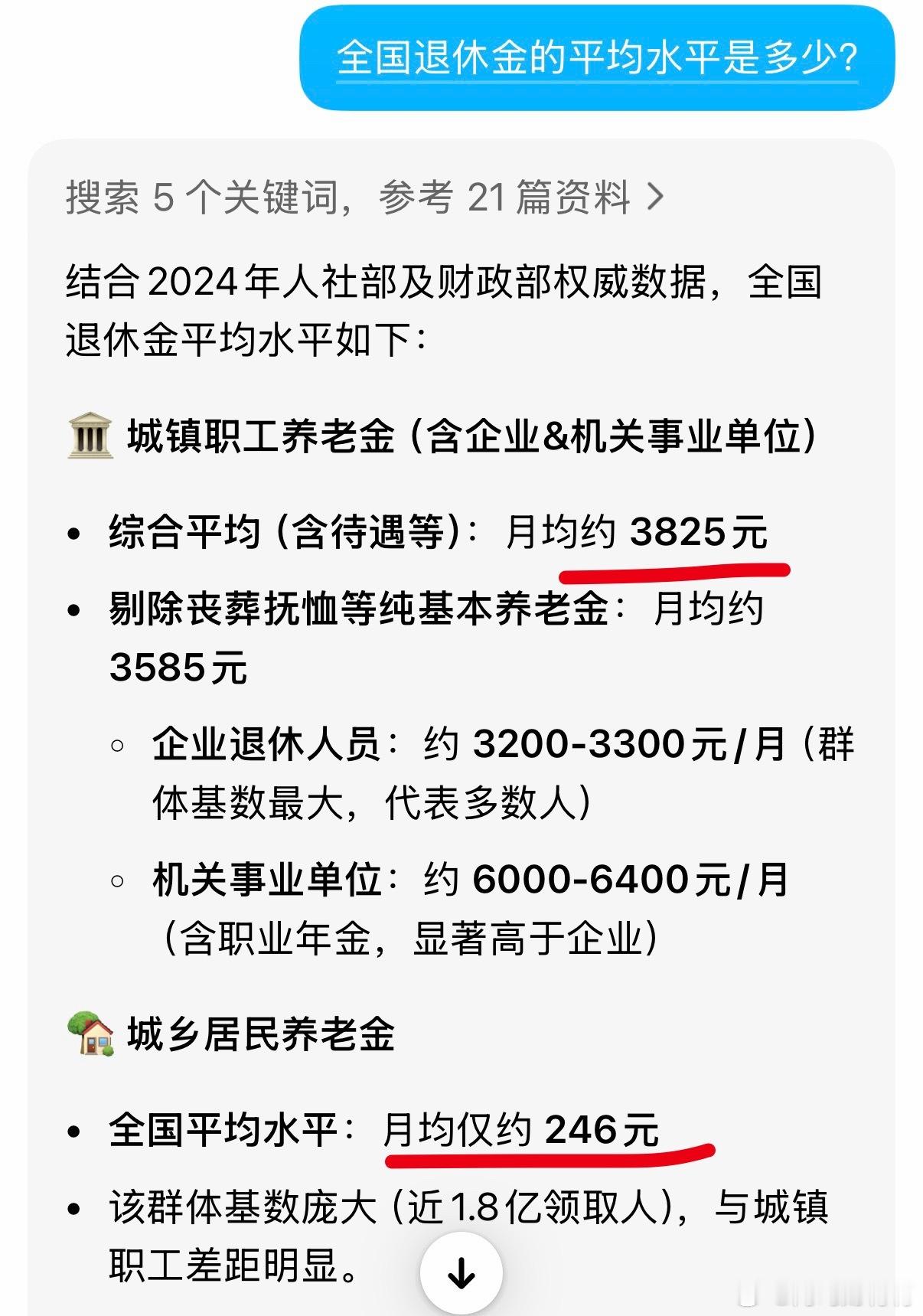 存多少钱够我们这一代体面养老有一套住房，退休金达到城镇居民平均水平，再加一套房儿