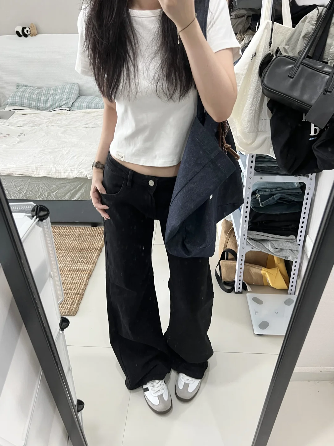 还是喜欢低腰裤