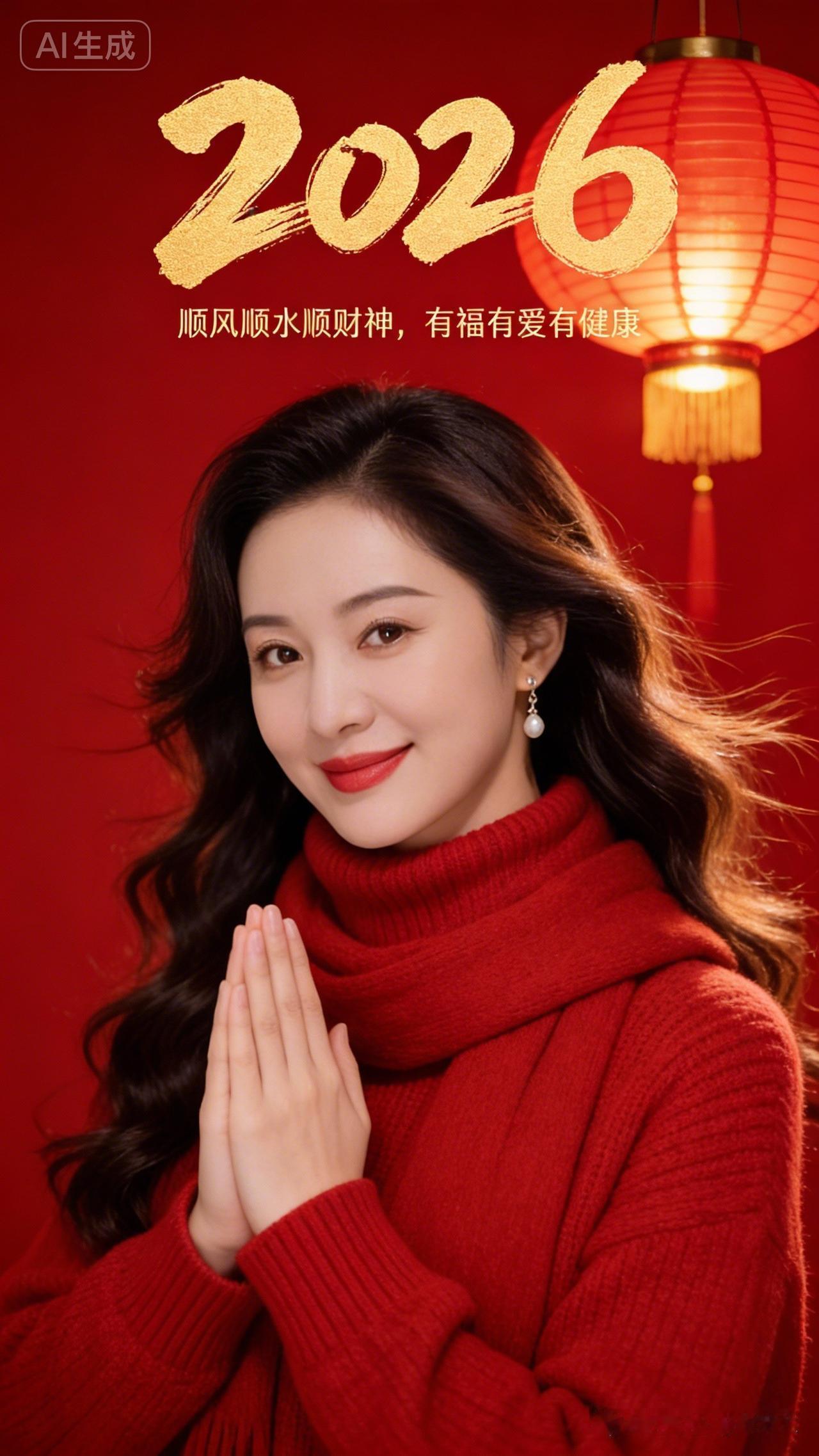 2026年，愿你顺风顺水，有福有爱，健康常伴！