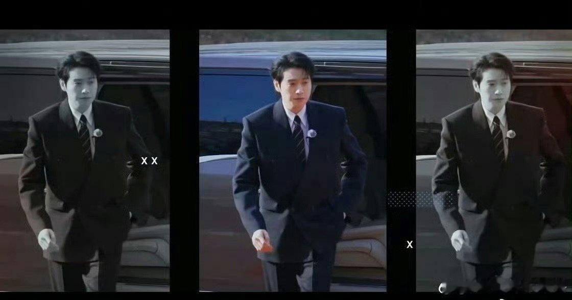 魏大勋一上红毯就开大周五晚高疯 氛围感拉满，魏大勋的红毯从不让人失望 