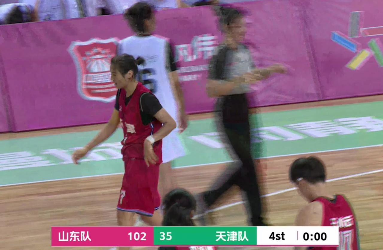 全运会女篮预选赛开赛，
目前已结束六场比赛，
只是这各球队之间强弱分明，
分差可