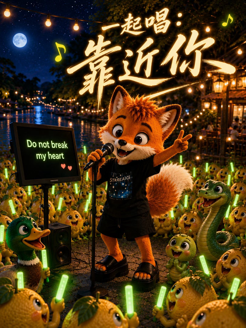 张云雷  ⛅️⚡️张云雷靠近你演唱会 🎸🎶橘毛狐的悠闲岁月 1️⃣3️⃣6️