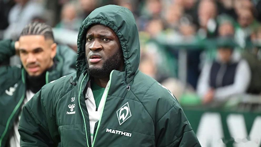 博尼费斯租借加盟不来梅以失败告终，他将会因为膝伤不得不接受手术，这基本意味着他不