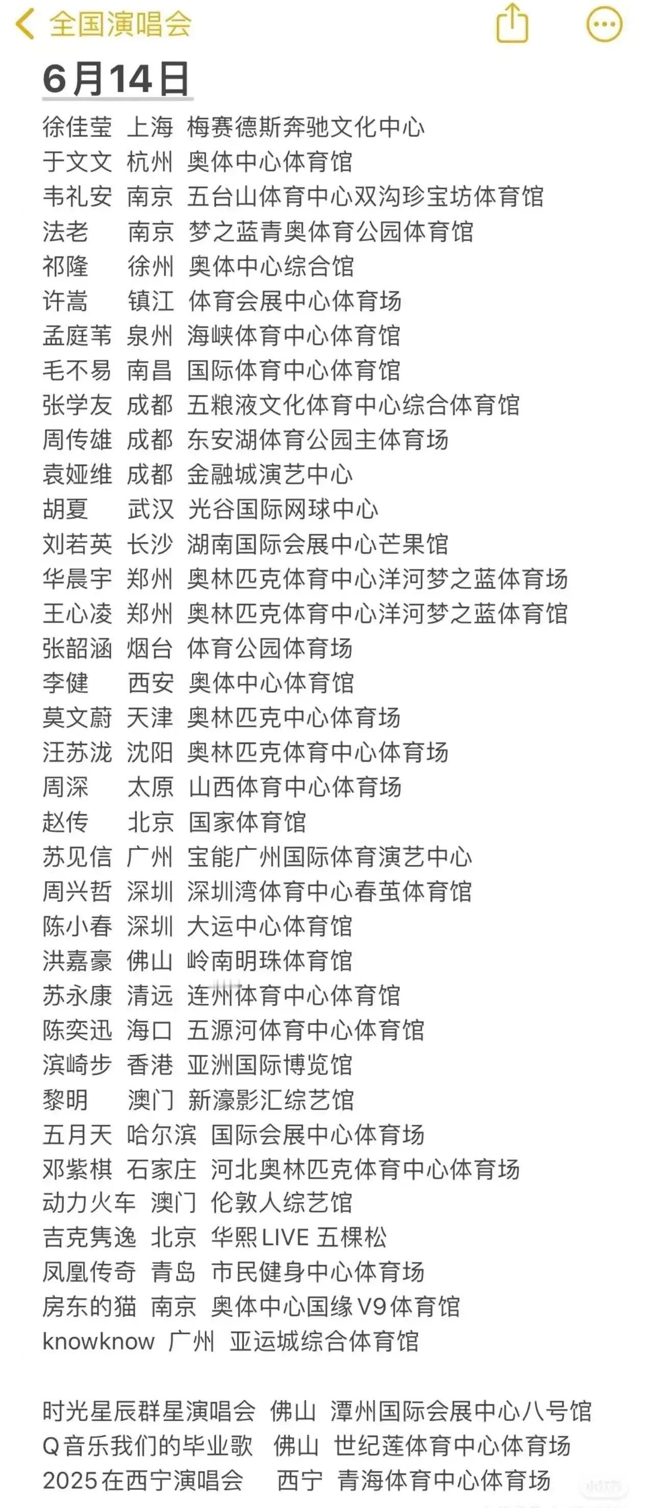 这个夏天的演唱会有多疯狂？全国初步统计，一天40多场。 这也是当下经济状况的反映