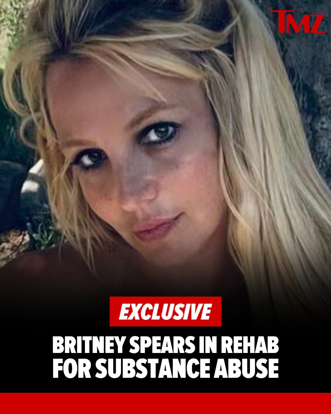 布兰妮住院戒毒 TMZ爆料，布兰妮·斯皮尔斯（Britney Spears）在美