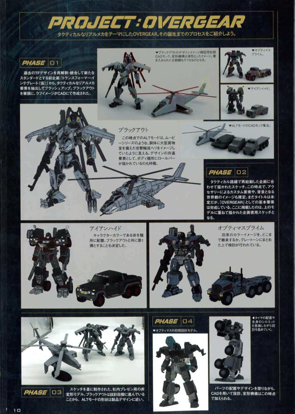 TakaraTOMY Overgear系列 第四款要公布了嘛变形金刚