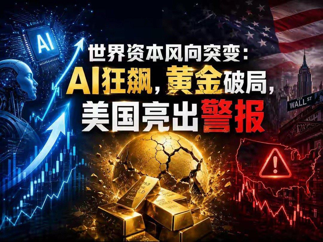 外围市场剧烈分化，科技、避险资产同步大涨，油价回落，全球资本重新定价未来主线。1
