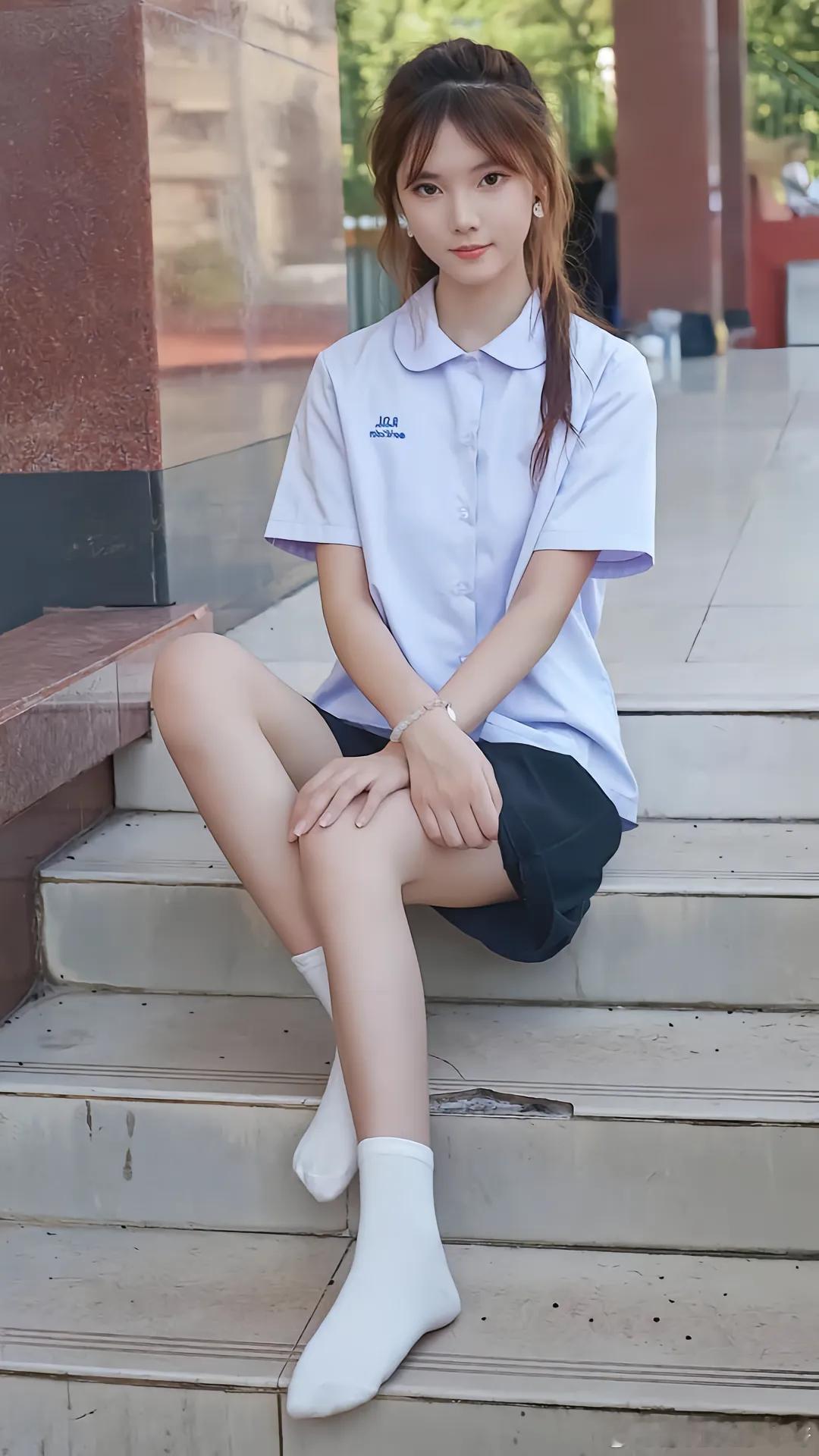 白棉袜的青春魅力～ 