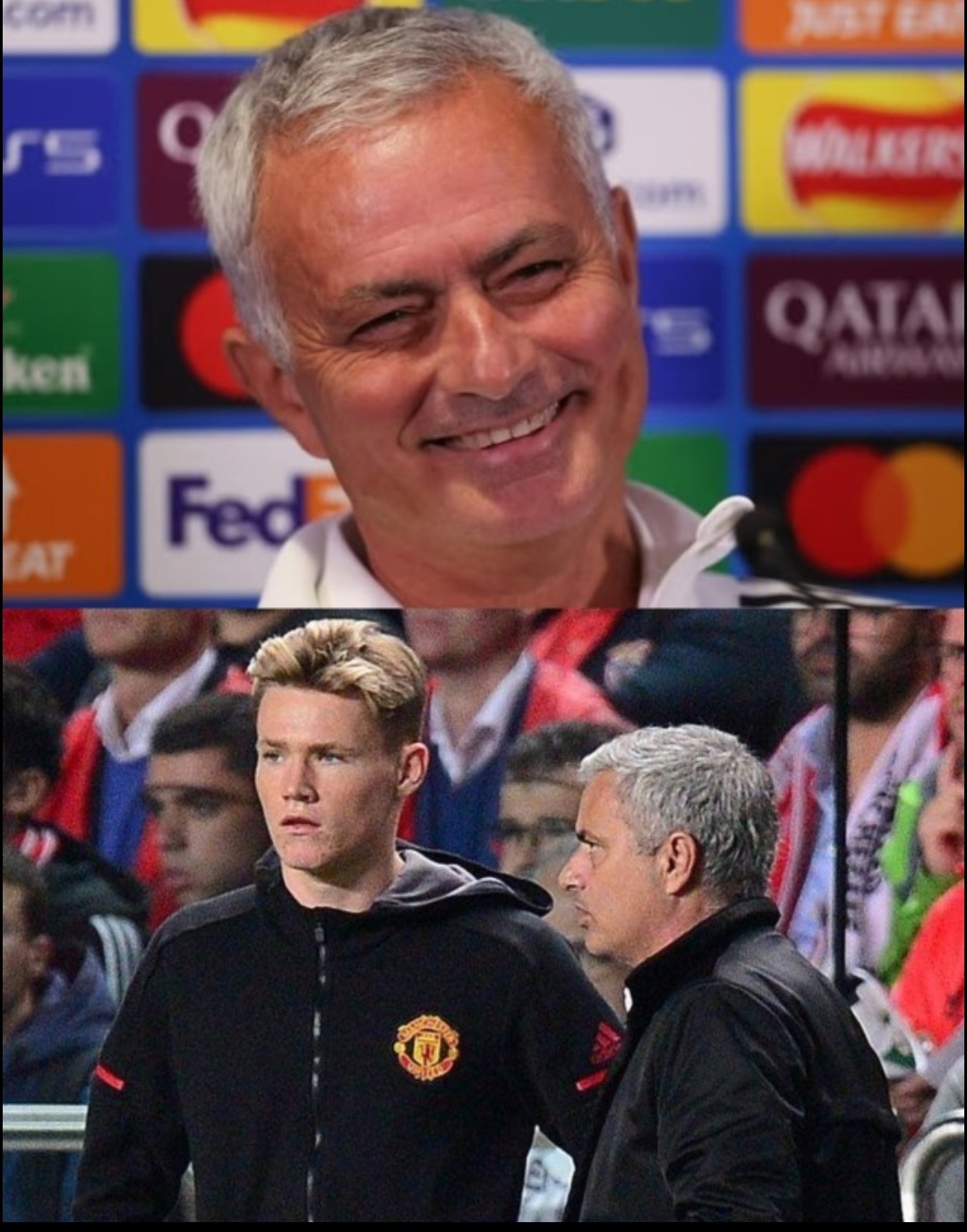 周三晚本菲卡主场迎战那不勒斯，穆里尼奥与麦克托米奈师徒重聚。麦克托米奈当选上赛季