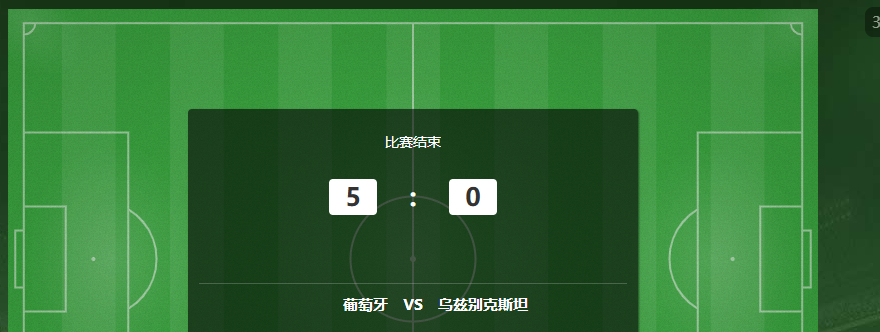 家人们第一场 葡萄牙vs乌兹别克 5-0完赛，咱们也是豪横拿下，恭喜上车的兄弟，