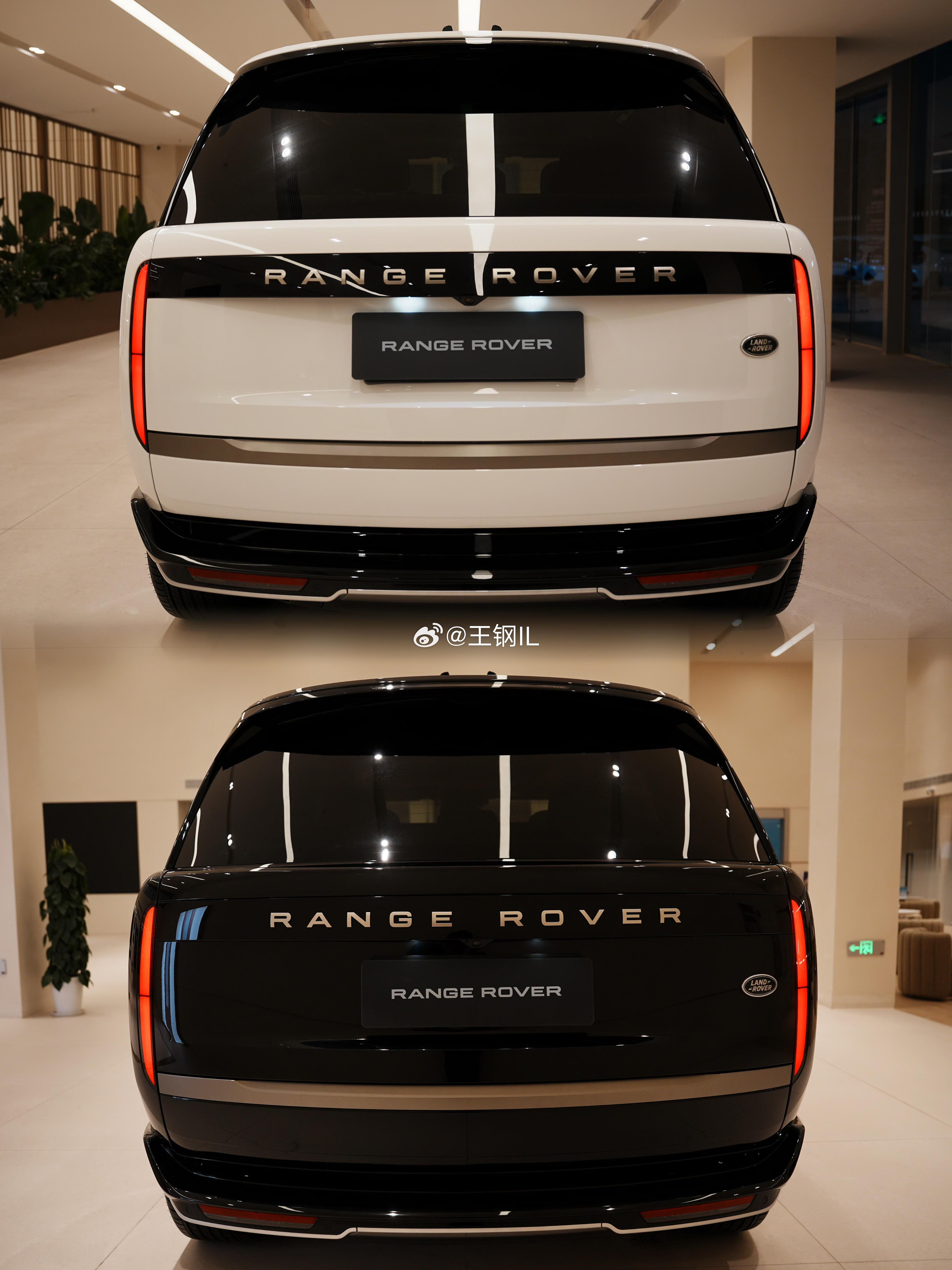 白揽胜 VS 黑揽胜所以你们揽胜会选什么颜色呢？路虎揽胜