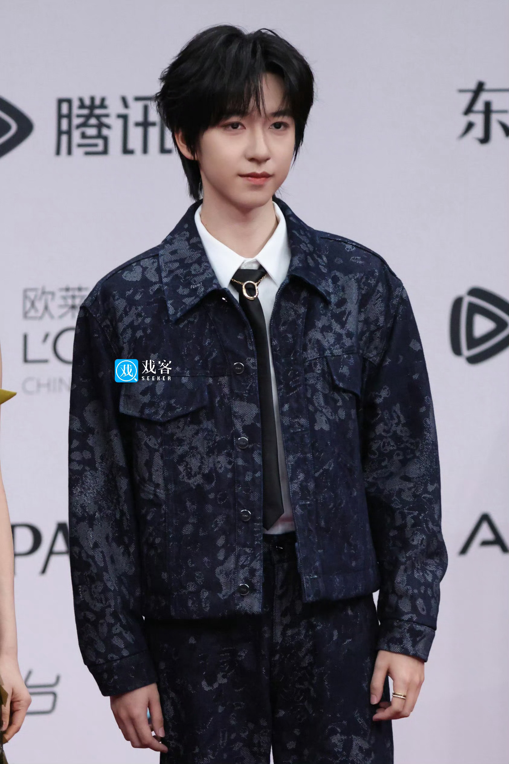 贺峻霖 × 今日 星光大赏 红毯造型 📸in Fendi 2026男士早春度假