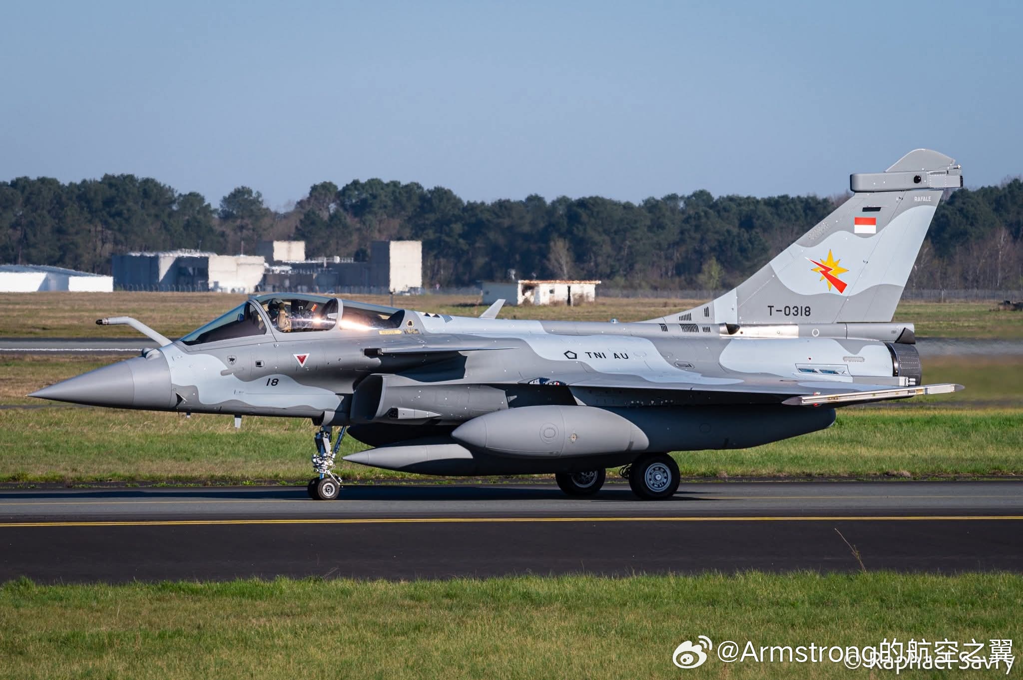 即将交付印尼的阵风F4（T-0317和T-0318） 