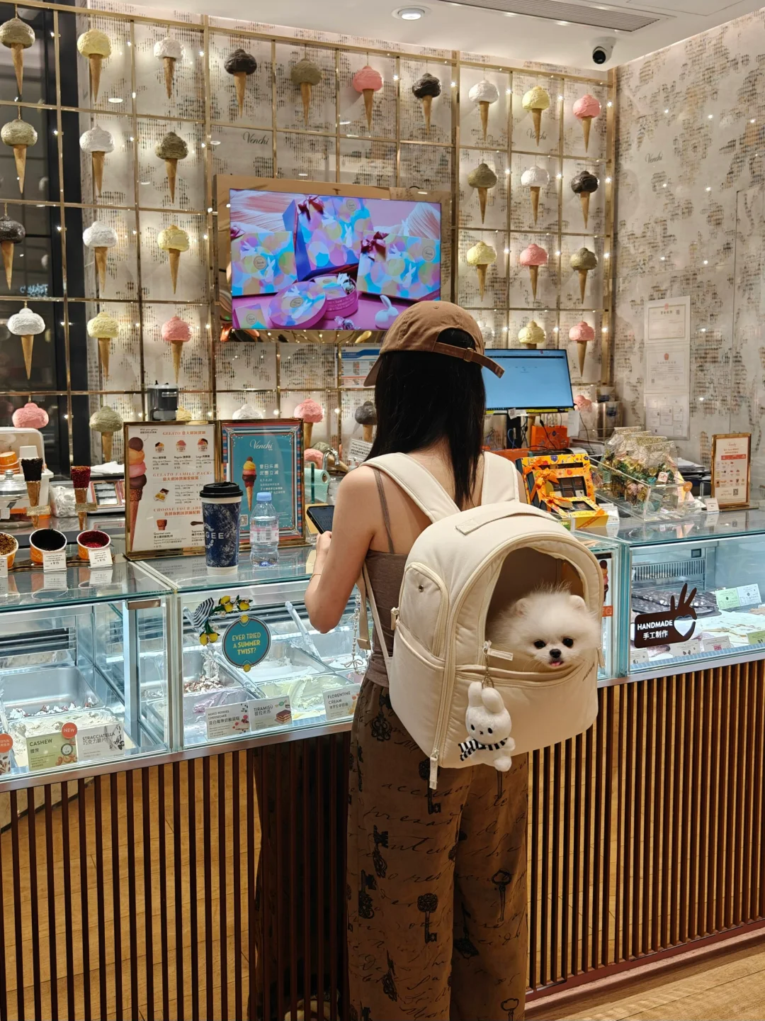 背包里长狗啦