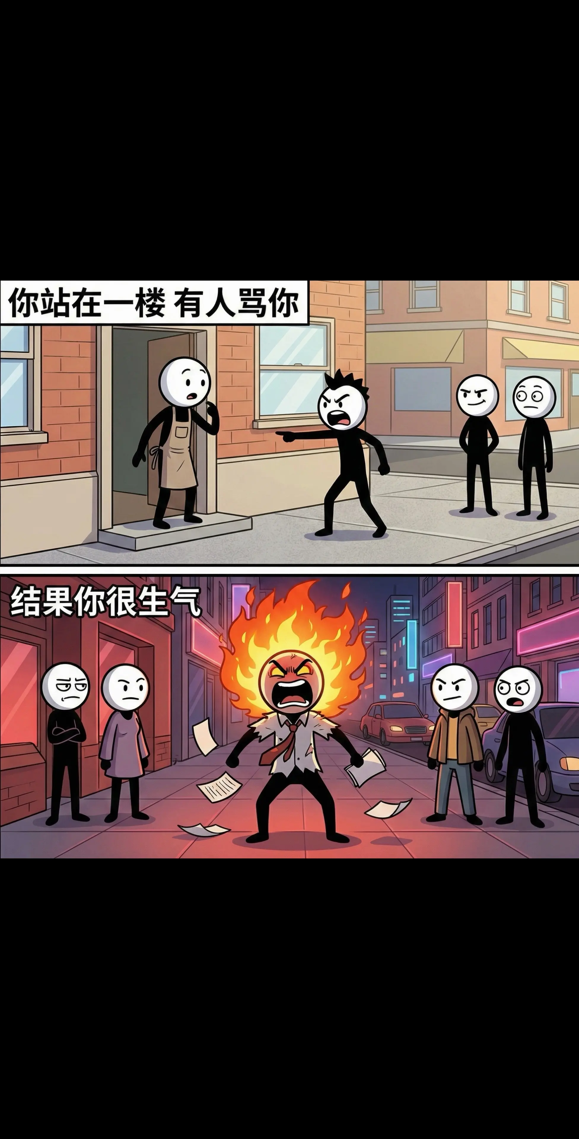 人之所以痛苦是因为高度不够