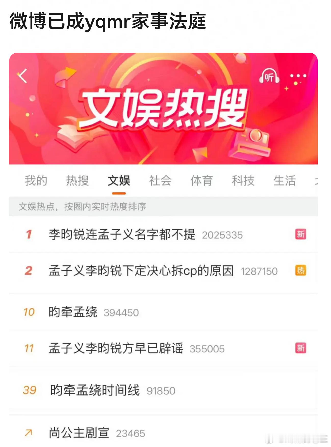 网友：微博已成yqmr家事法庭李昀锐 孟子义
