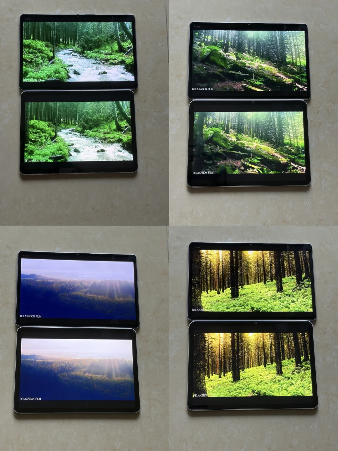 iPad Air和Matepad11.5s屏幕观看效果