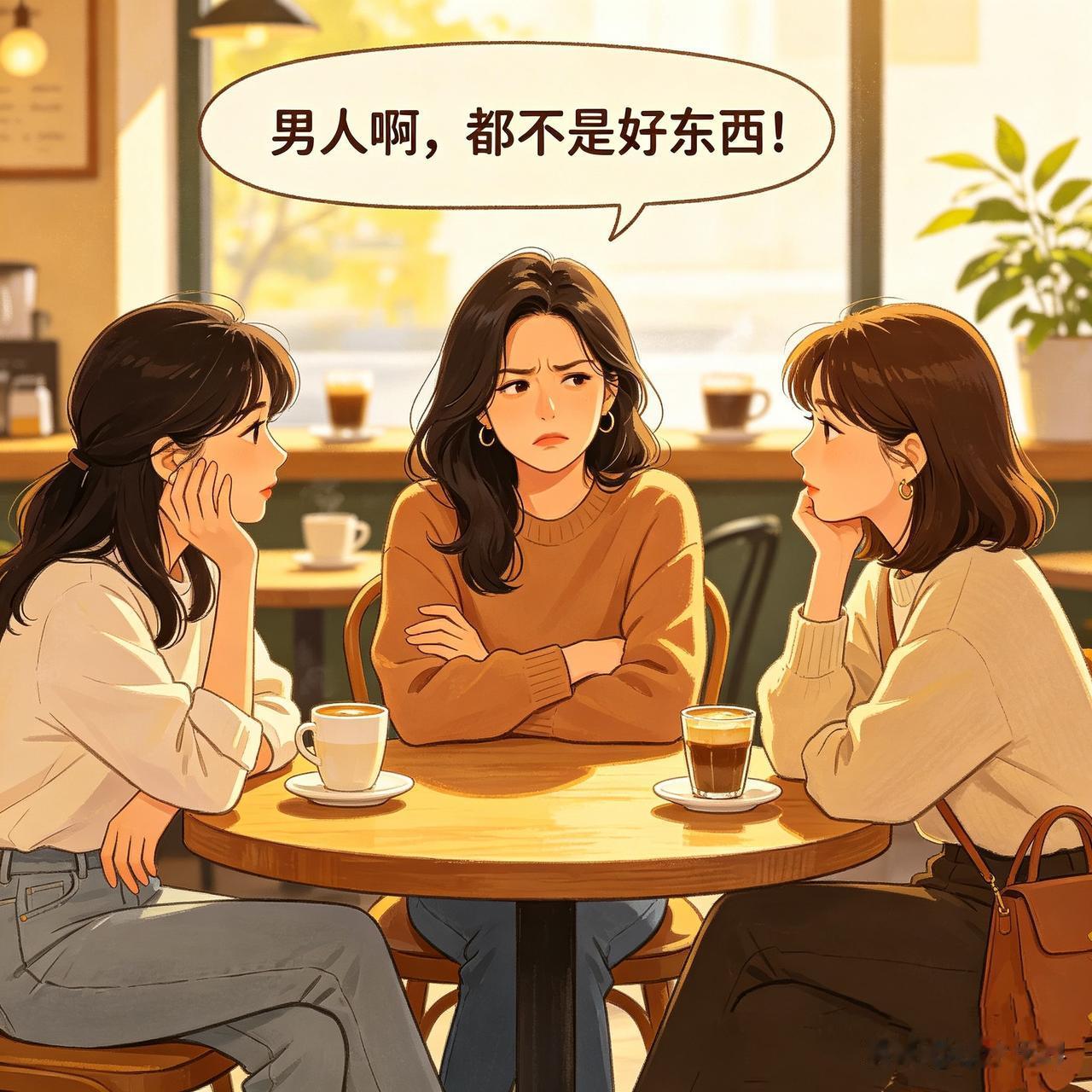 生活里经常听到很多女人说：男人啊，都不是好东西！
 
嘴上吐槽得痛快，心里数落个