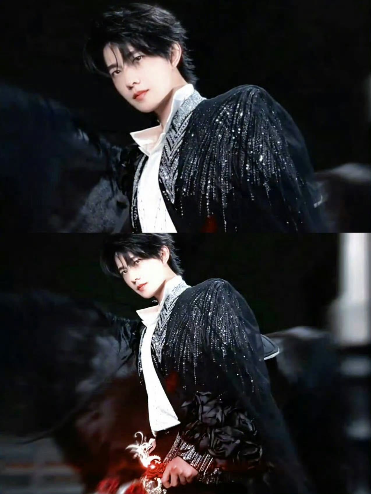 杨洋为了升金V发博 原来这是第三次掉v啦，确实掉v丢面，自拍什么时候能再见，今天