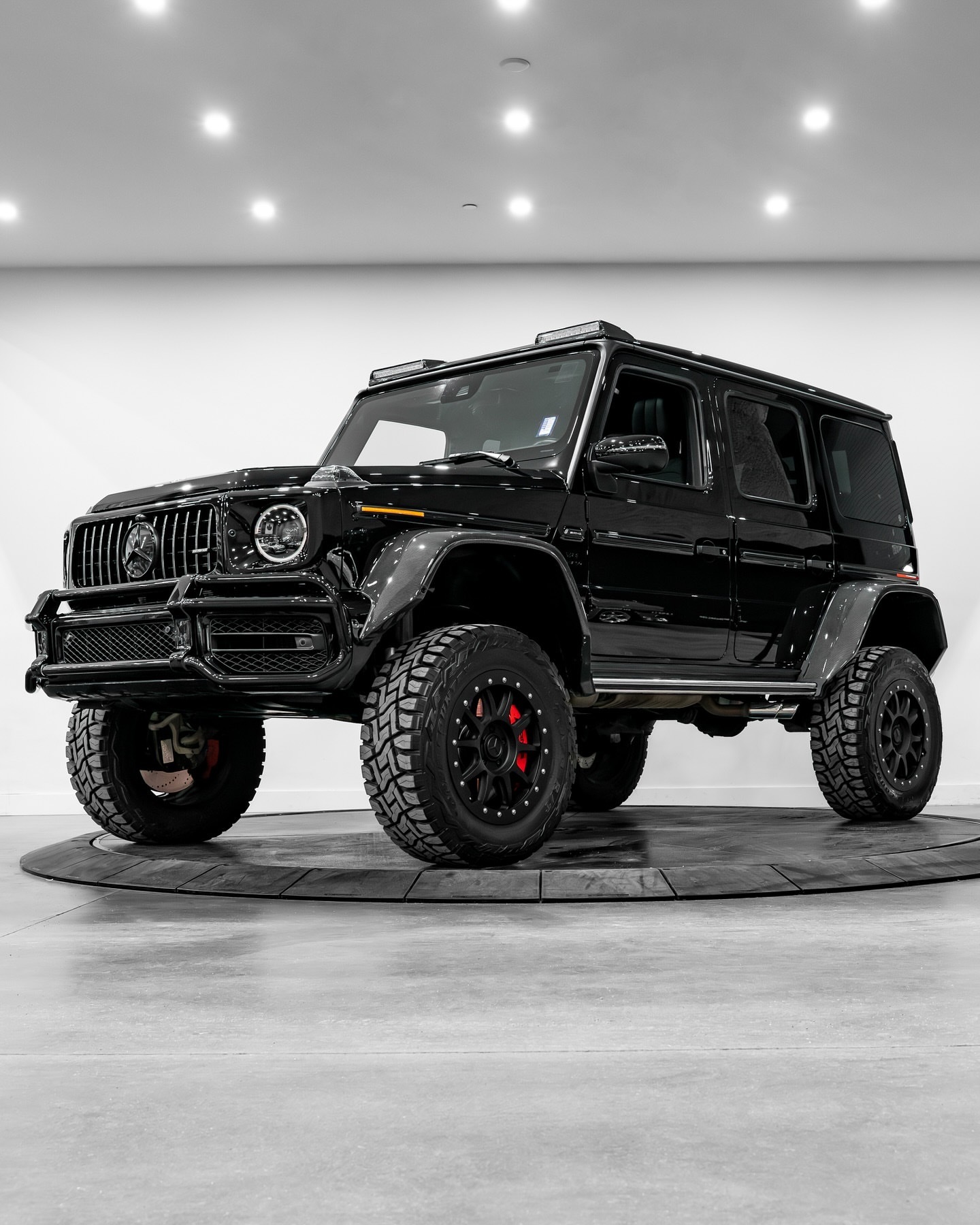 2021梅赛德斯-奔驰G63 4x4 Squared Build 💪这绝不是一