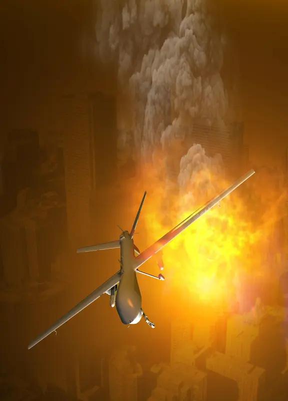 战场侦察
自杀式无人机不仅能进行精确打击，还具备出色的战场侦察能力。它体积小巧、