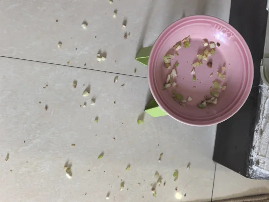 吃相极差！还挑食