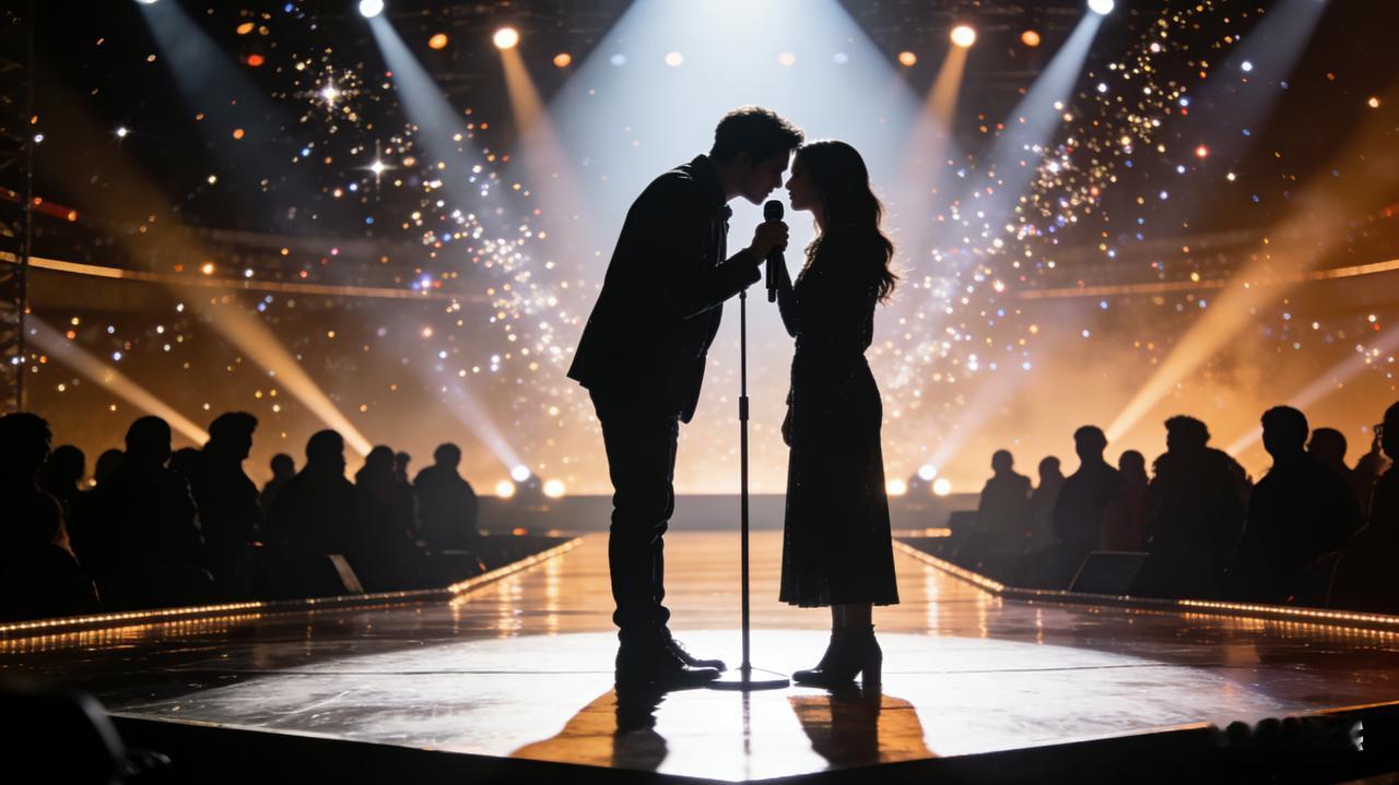 舞台对视八秒，藏不住的真心最动人
 
跨年舞台上的八秒对视，让黄子韬与徐艺洋的名