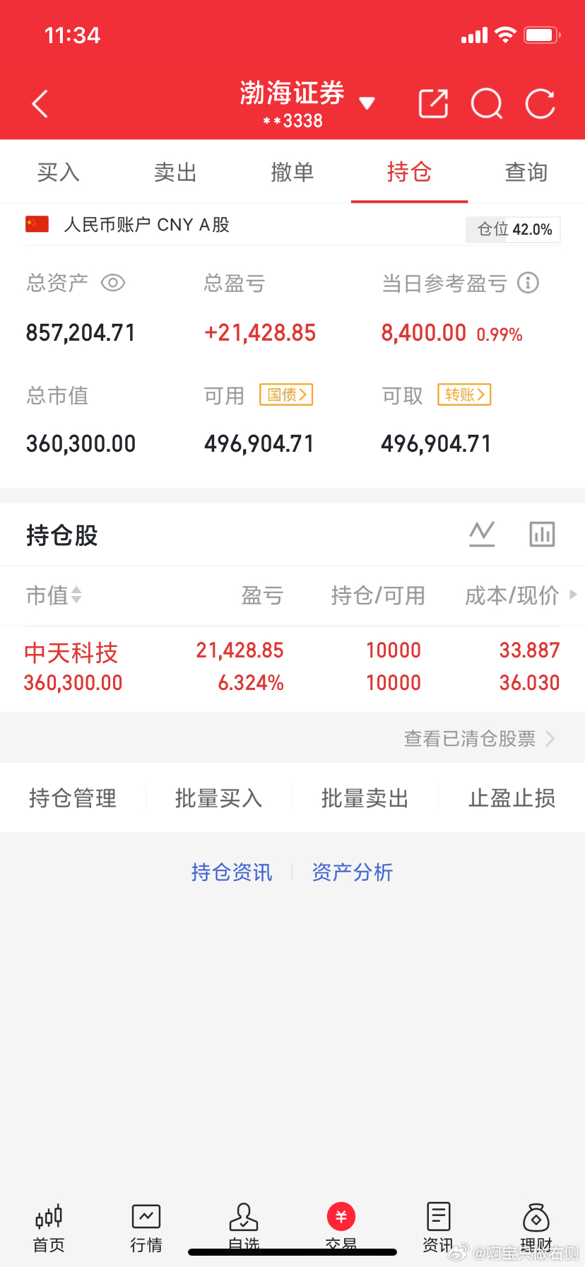 9月17日午评:  大盘如期冲高回落，下午会大跌？               
