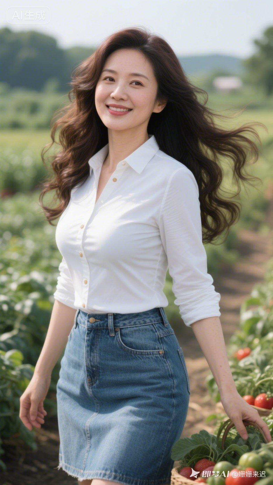 田园风穿搭，清新自然，元气满满！🌿💚