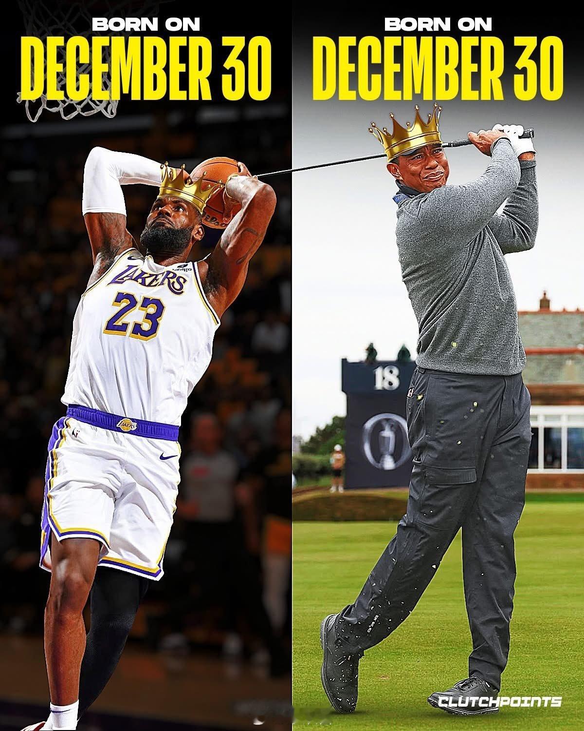 伍兹今天50，詹姆斯41，詹姆斯NBA首秀时，现役83名球员甚至都还没有出生，最