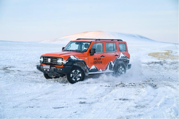 作为坦克300的第14个版本，坦克300极地版正式上市，限定300辆，有以下亮点