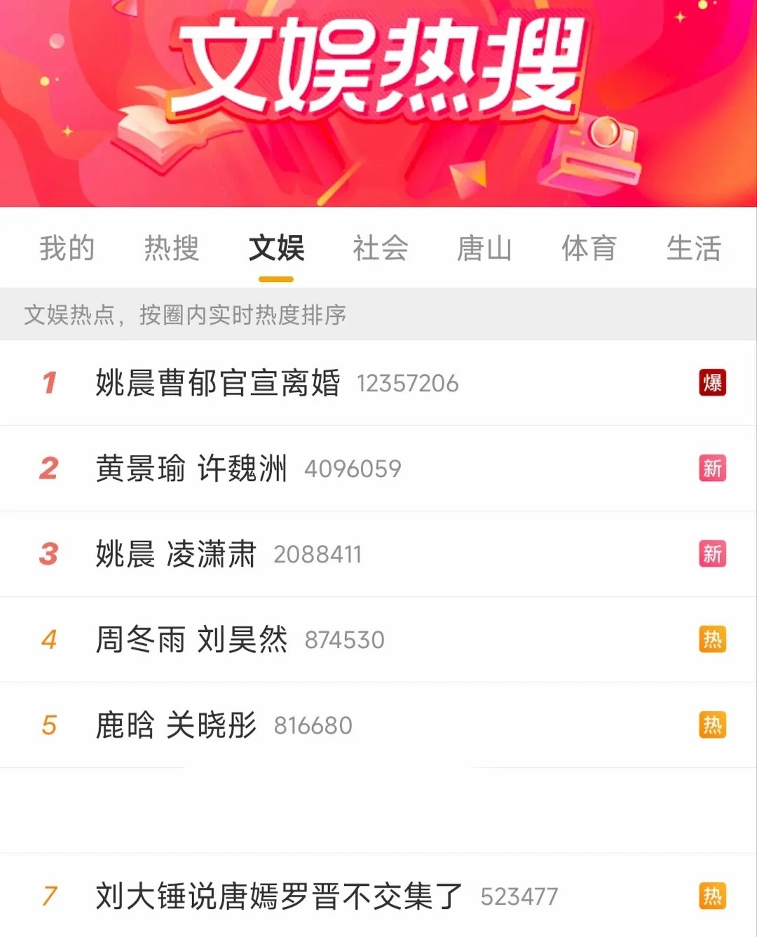 这是热搜榜还是cp榜！ 热搜点开都成双入对啊！ 