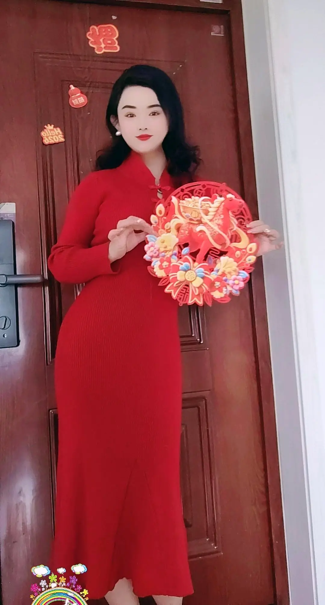 新年快乐，马到成功！恭喜发财！