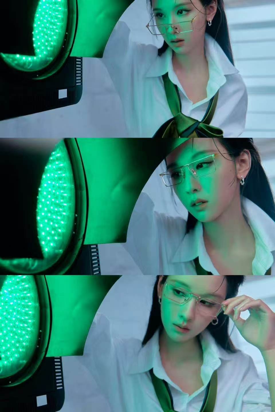 陈都灵白衬衫西装裤造型 陈都灵白衬衫ol造型 谁的一辈子嘟嘟这套太美了！ 陈都灵