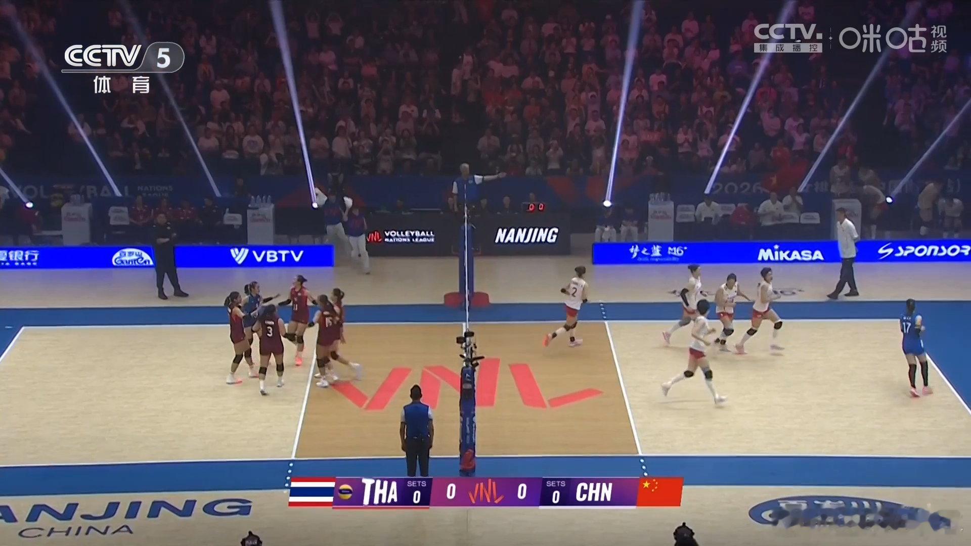 中国女排vs泰国女排首发2026世界女排联赛南京站，中国女排vs泰国女排首发公布