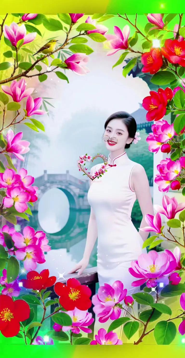 分享生活审美石拱桥 抖出你的小蛮腰