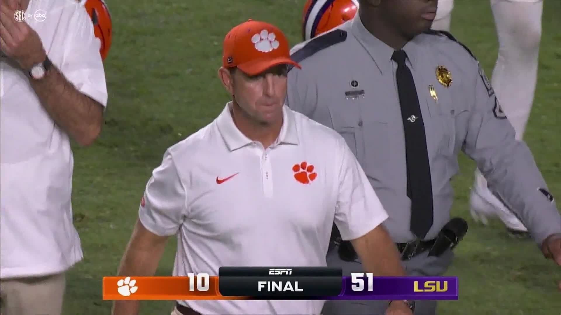 克莱姆森 VS LSU ……[思考][思考][思考]NCAA[超话] ​​​