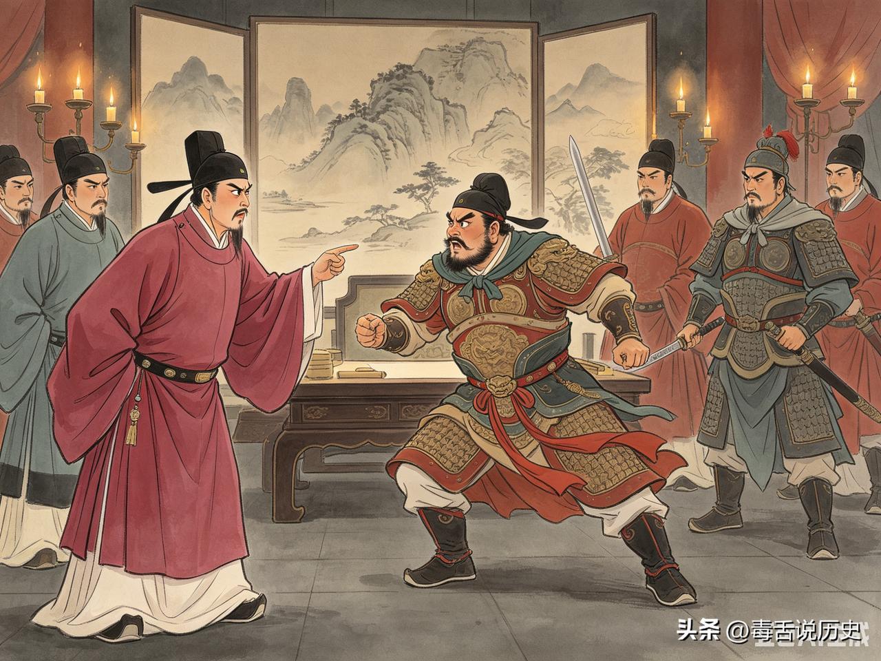杨国忠应该为安史之乱负责任吗?关于杨国忠是否应为安史之乱负责，简答是：他负有不可