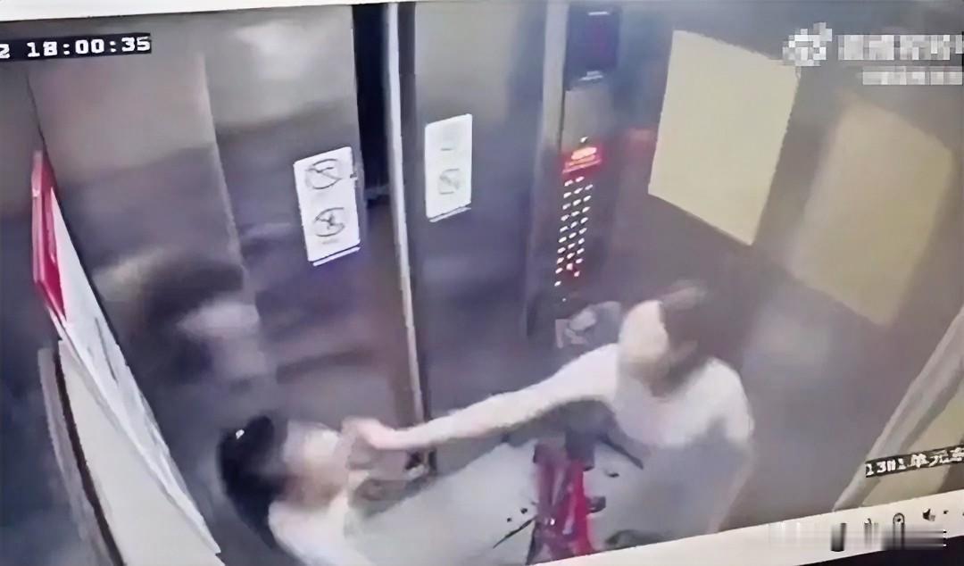 9岁小姑娘电梯里夸人自行车好看，伸手碰了下车把，当场被扇耳光，回家脸肿了家长才发