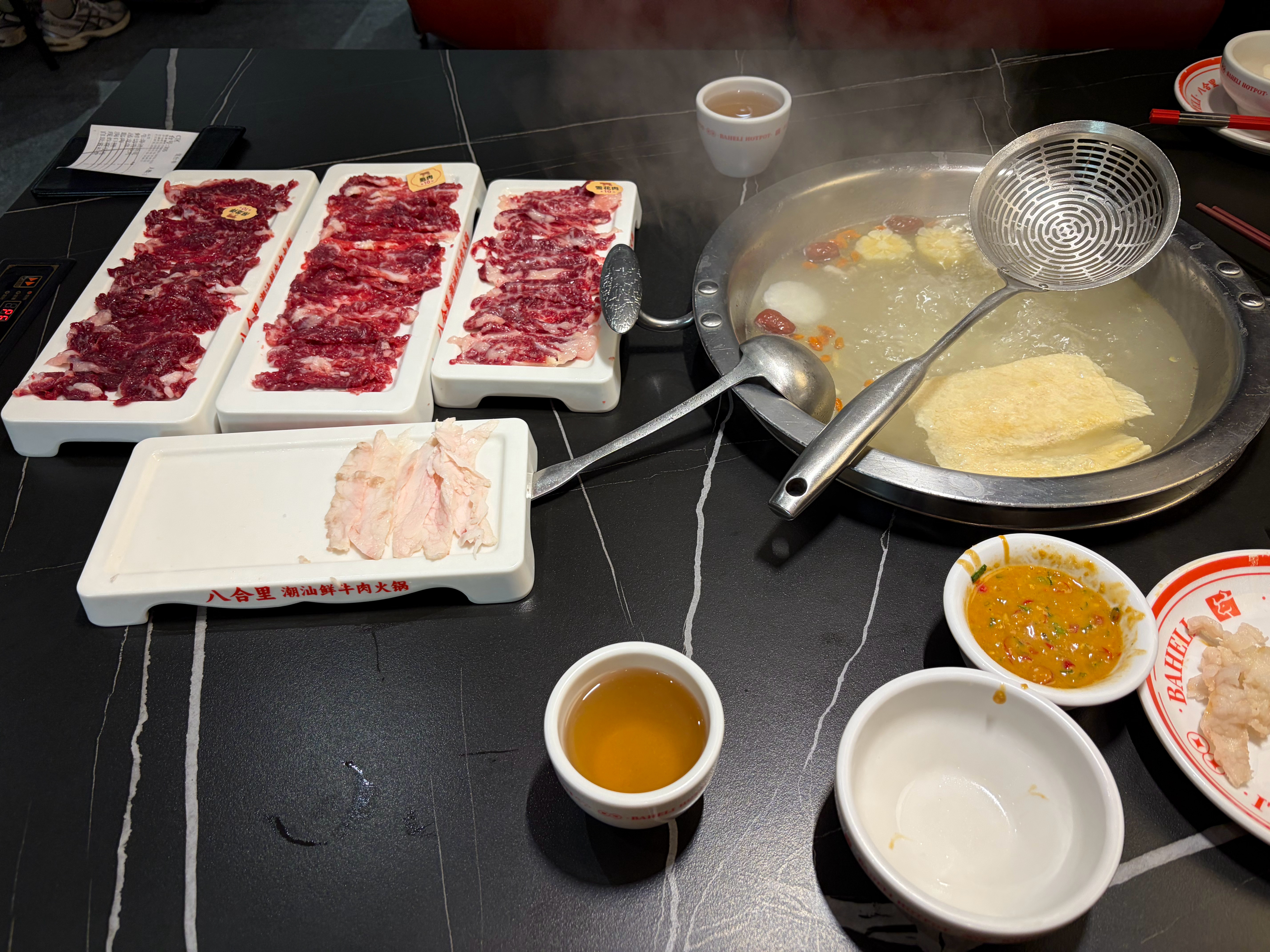 练完马萨一口 我现在烫牛肉技术炉火纯青 