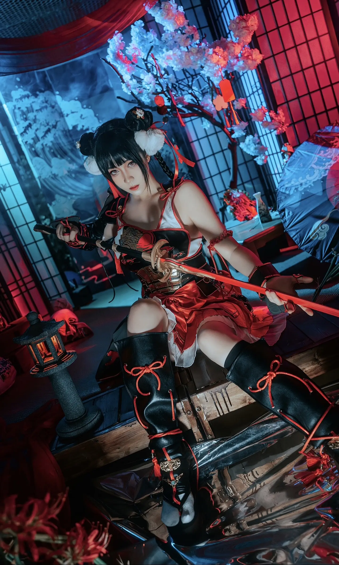 靠的是自己的力量