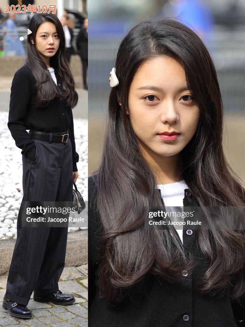 MiuMiu巴黎时装秀赵今麦连续四年亮相MIUMIU巴黎时装周 ​​​