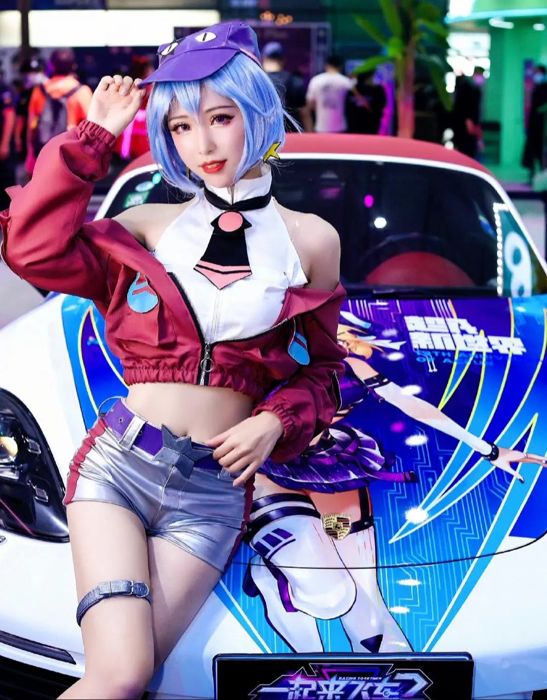 cosplay 大长腿美女 一种很新的cosplay 漫展养眼造型大赏...