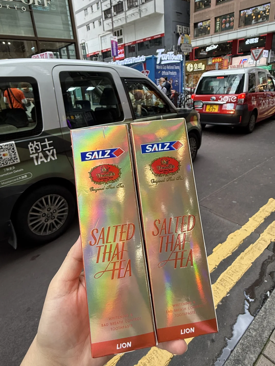 🇭🇰香港也有了！！！泰奶味牙膏🤣。。。