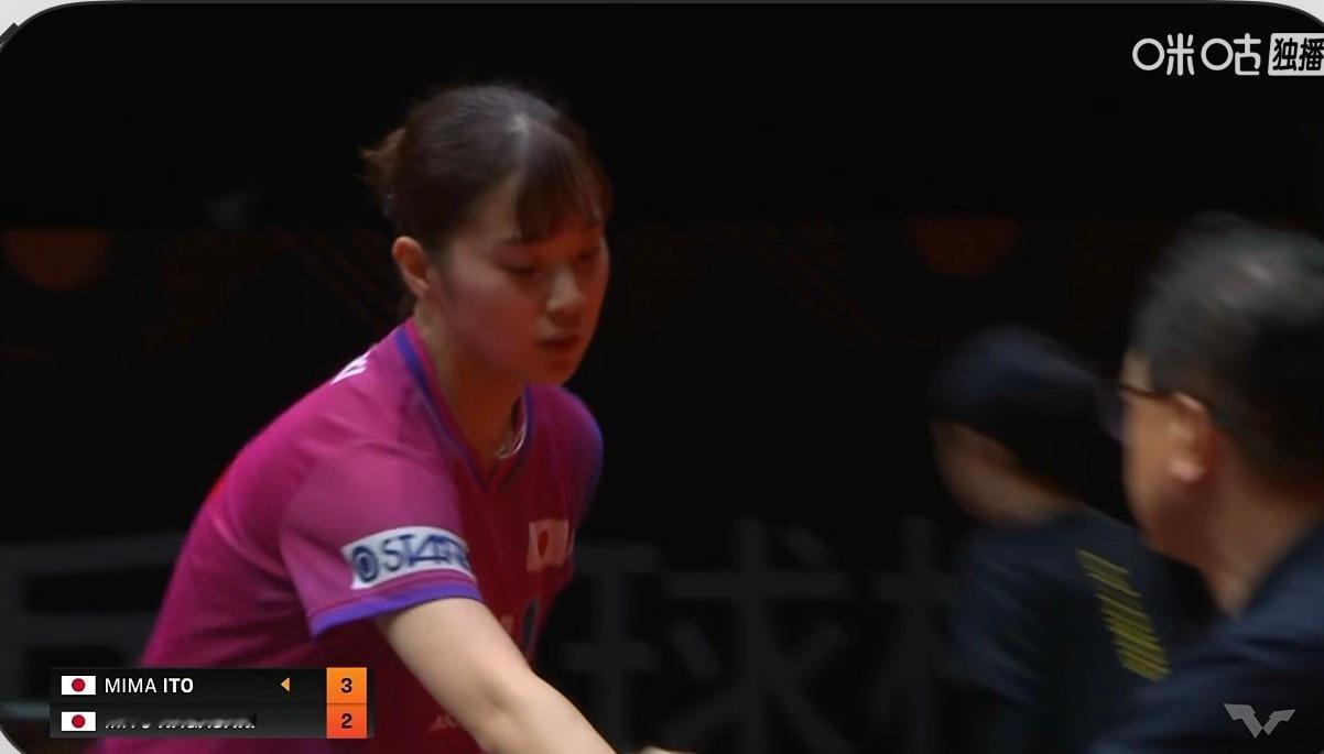 伊藤美诚3-2长崎美柚缠缠绵绵……我都累了 