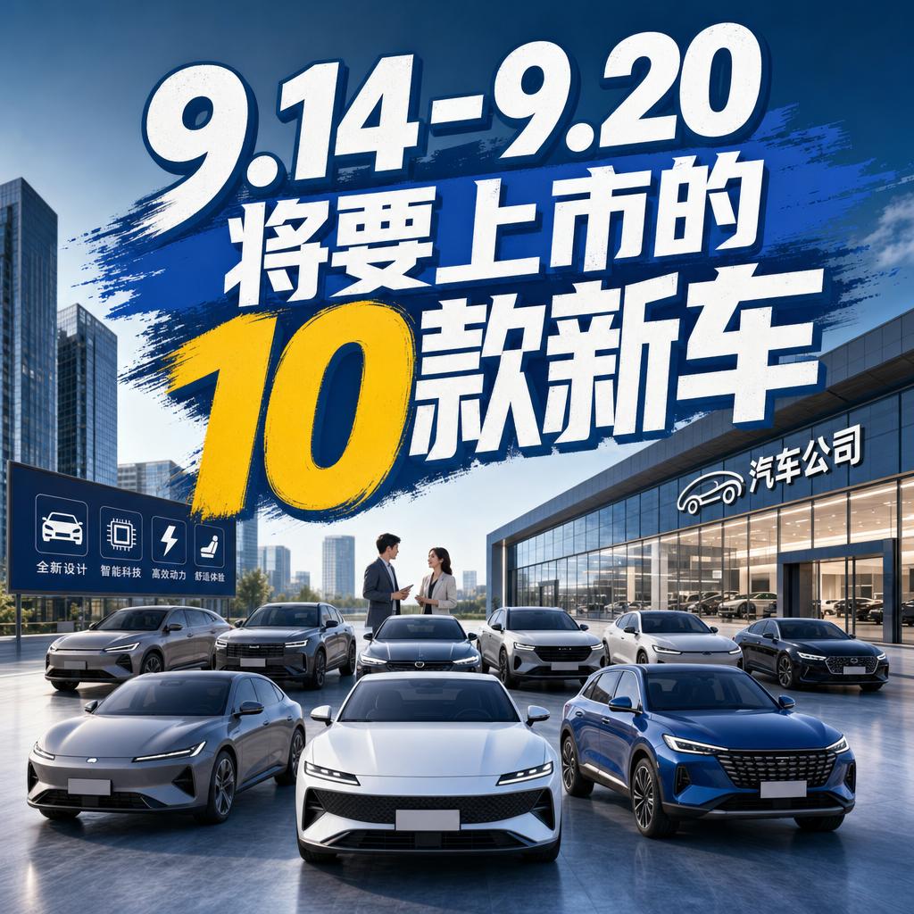 一周十款新车，纯电占了六款，插混两款，增程一款，油电只剩一款。
这份9月14到2