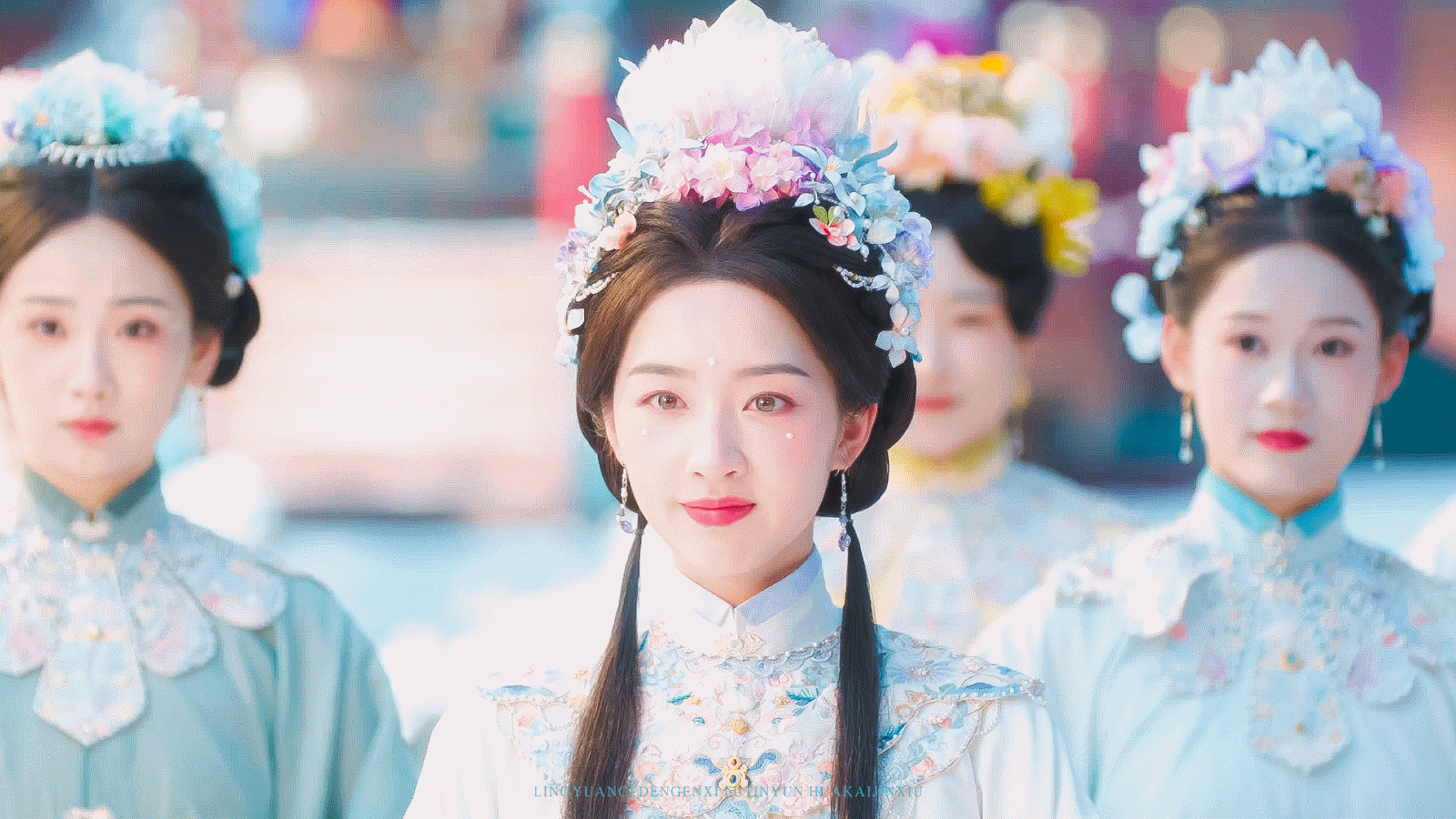 邓恩熙新剧美人一大跳邓恩熙花神造型美到我心坎上谁被邓恩熙花神造型狠狠惊艳！素雅妆