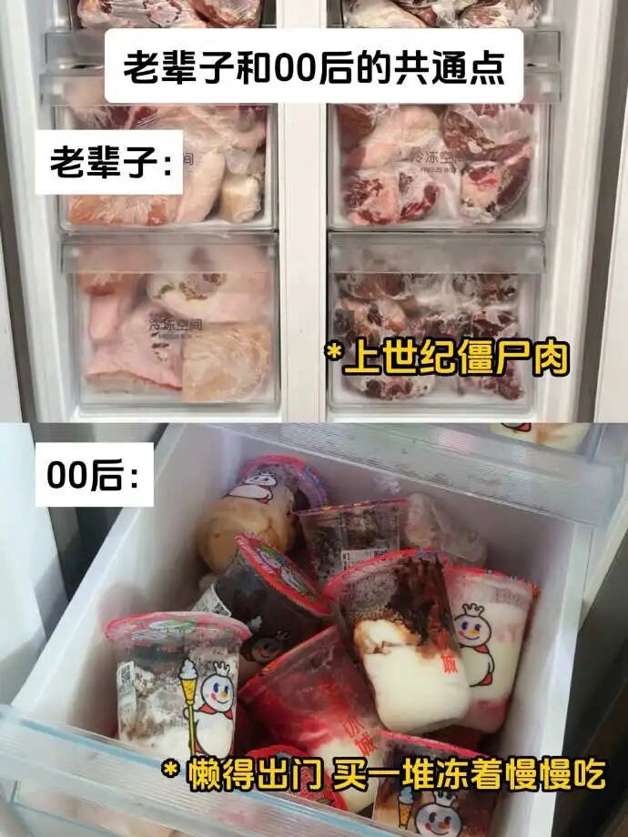 当代年轻人的长期主义就是囤一堆食物在冰箱里被长期主义的消费观震惊到了有点东西