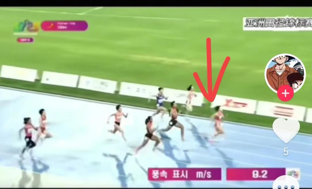 亚洲女子100米一姐梁小静11.37获得韩国田径亚锦赛冠军。不仅仅是中国女子10